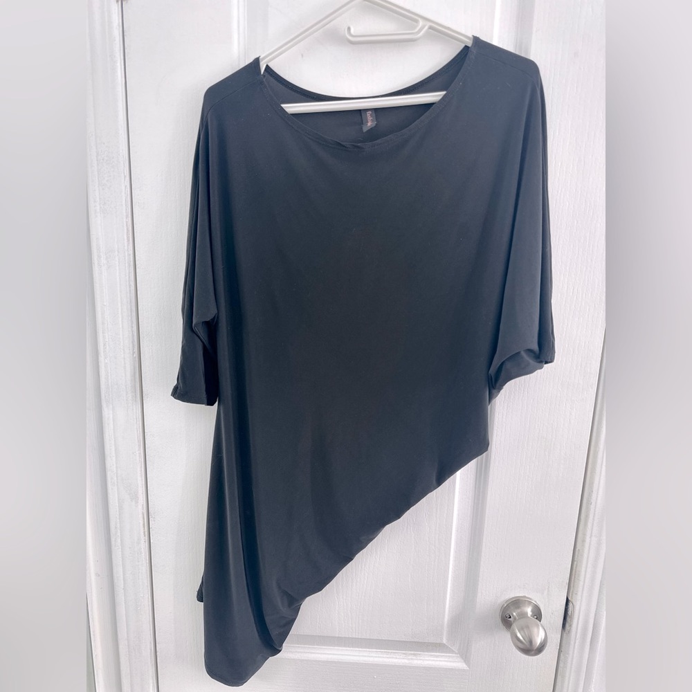 Black Top short sleeve one size